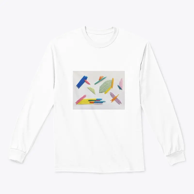 Shapes Embroidery Print